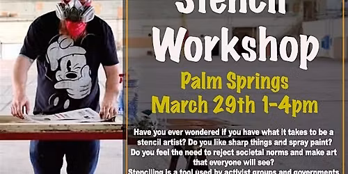 Palm Springs Make & Take Stencil Workshop
