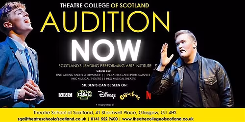 TCOS\/\/ NOVEMBER AUDITIONS