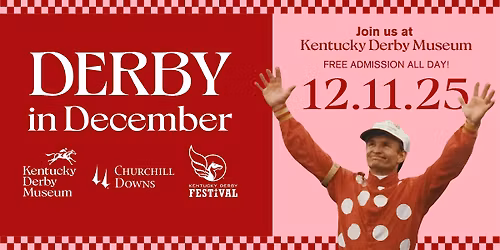 Add to Calendar| Register Now | Derby in December