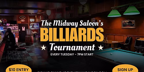 Pool Tournament | Every Tuesday Night