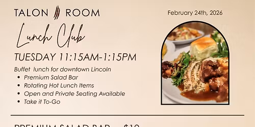 Talon Room Lunch Club