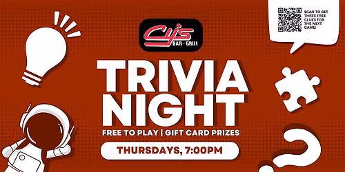 Chaska Trivia Night | Cy's Bar and Grill