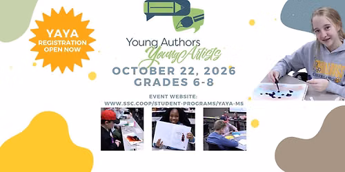 Young Authors, Young Artists Conference for Middle School