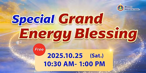 Free Grand Energy Blessing · Heal, Relax & Find Balance