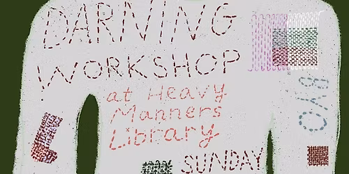 Darning Workshop Hosted by Chiara Barlow (12\/14)