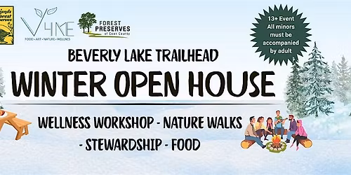 Beverly Lake Trailhead Winter Open House