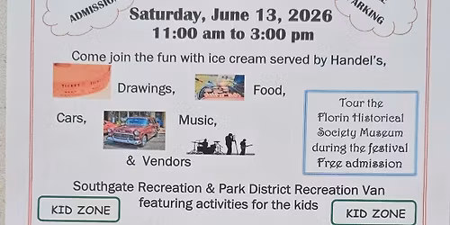 Strawberry Festival, Car show, vendors