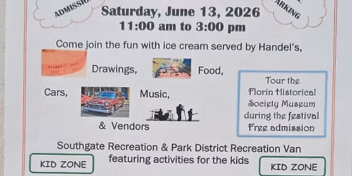 Strawberry Festival,  Car show, vendors