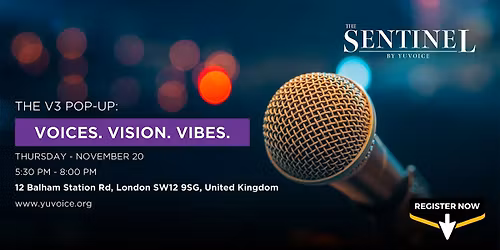 The V3 Pop-Up: Voices. Vision. Vibes.