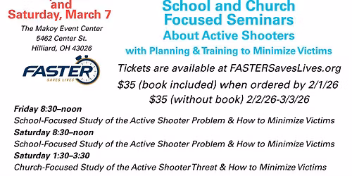 Ed Monk's Church-Focused Study of the Active Shooter Problem & How to Minimize Victims