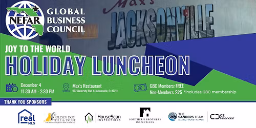Global Business Council - Joy to the World Holiday Luncheon