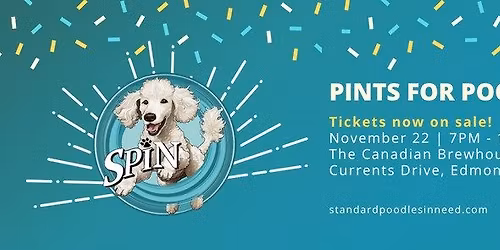 Pints for Poodles!