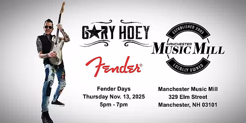 Fender Days With Gary Hoey