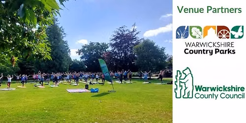 \ud83c\udf33 Park Yoga - FREE outdoor yoga at Kingsbury Water Park, Kingsbury