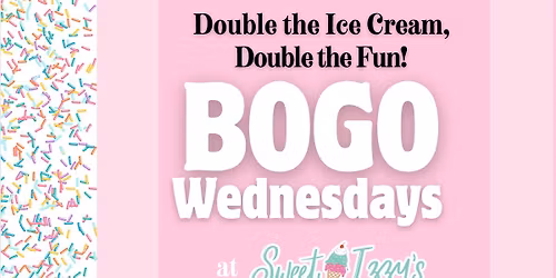 BOGO Wednesdays at Sweet Izzy's!