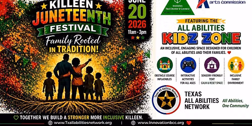 Juneteenth ALL ABILITIES KIDZ ZONE