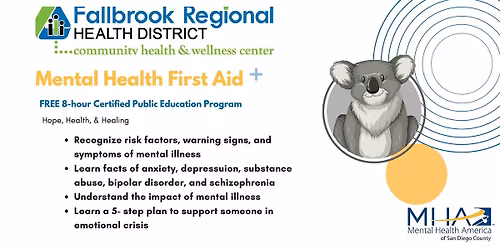 [IN-PERSON] Veterans & Families Mental Health First Aid Training