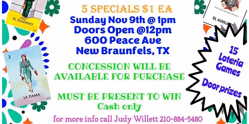 Wurst Loteria Funday POSTPONED