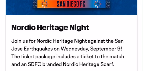 Nordic Heritage Night