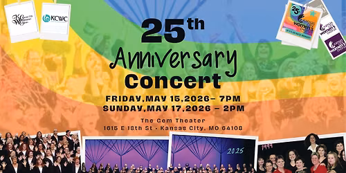 KC Women's Chorus 25th Anniversary Concert