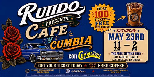 RUIDO Presents: Cafe y Cumbia