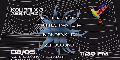 \ud83d\udd7a KOLIBRI X ABSTURZ CLUB Vol. 3 \ud83d\udd7a    #HOUSE  #TECHNO