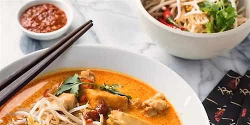 Make Healthy Laksa from Scratch Including The Noodles & Chendol For Dessert