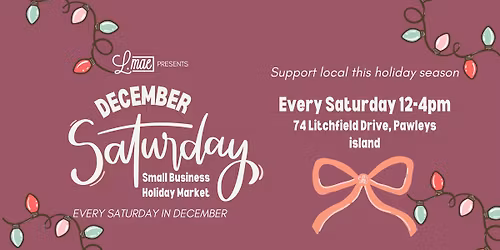 December Saturdays at L. Mae Boutique - Small Business Pop-Up Holiday Market