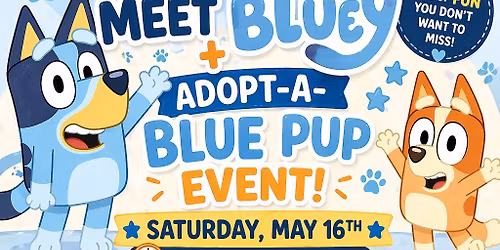 Adopt a Blue Pup Event