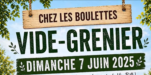 Vide grenier 