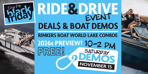 Black Friday Ride & Drive Event