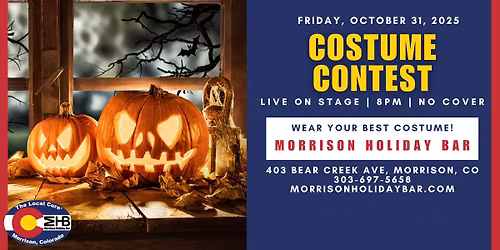 Halloween Costume Contest - No Cover, Free Parking, Contest Starts At 8PM