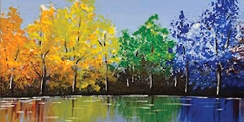 "Colorful Trees" Color Splash