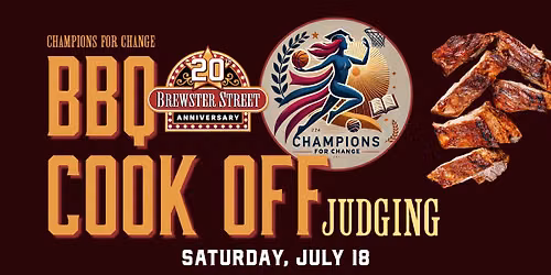 Champions for Change: BBQ Cook-Off Judging @ Brewster Street Icehouse | Corpus Christi, TX