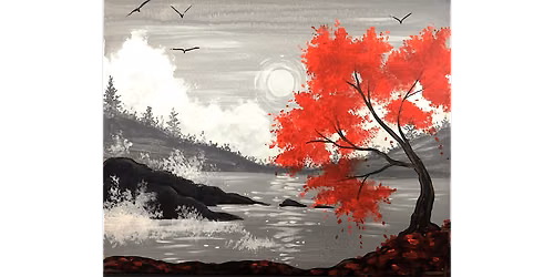 Fire and Mist - Paint and Sip in Fishkill | Classpop!\u2122