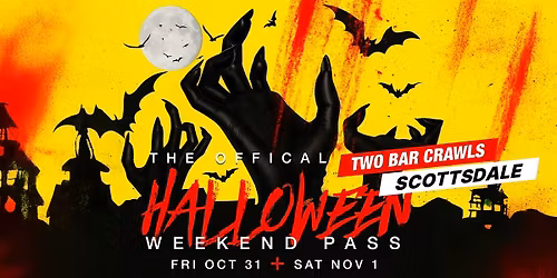 Haunted Hop & Halloween Bar Crawl Weekend Pass \u2013 Scottsdale 2025