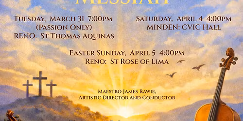 Easter Sunday Concert: St. Mathew Passion & Messiah 