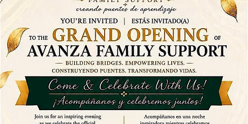 Grand Opening Avanza Family Support