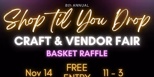 Shop til You Drop November Vendor Market