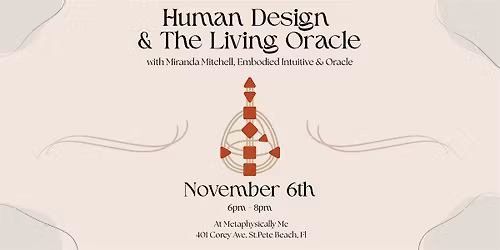 Human Design & The Living Oracle: A Workshop with Miranda Mitchell