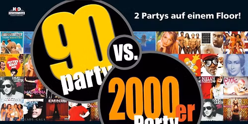 90ER VS. 2000ER PARTY
