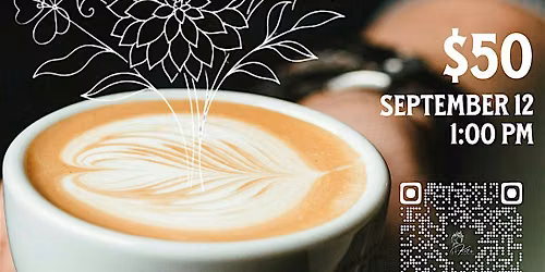 Coffee & Blooms Floral Arranging Class at Buenas Coffee