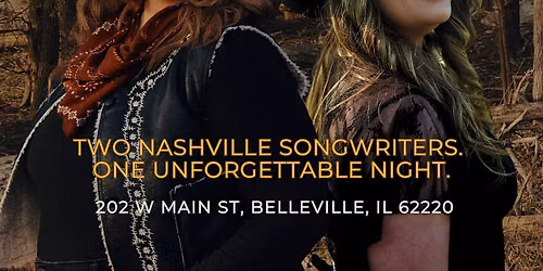 Nashville songwriters: Emily Myers & Jessica Terrell at Venue on Main