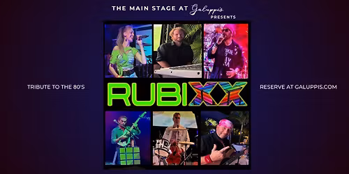 Rubixx - 80\u2019s Rock, New Wave, Pop & Top-40 hits