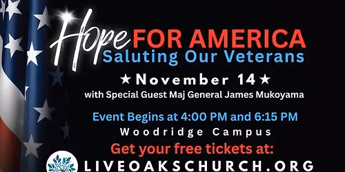 Hope For America- Saluting Our Veterans