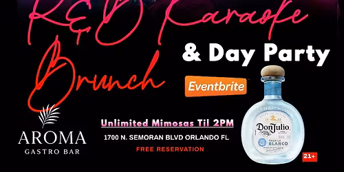 RNB Karaoke Brunch and Day Party