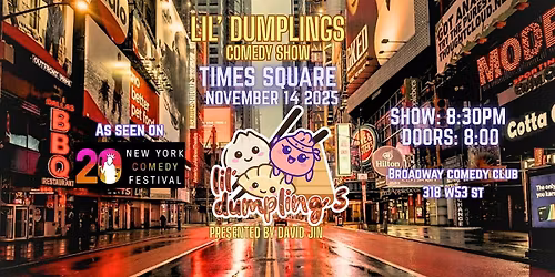 Dumpling Comedy Thanksgiving Dinner! (FREE DUMPLINGS)!