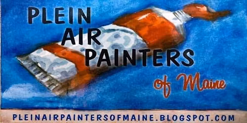 Bates College Campus paintout, Lewiston Maine