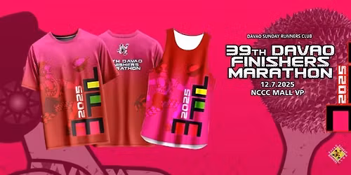 39th Davao Finishers Marathon