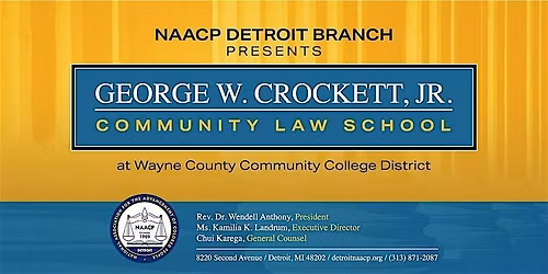 George W. Crockett, Jr. Community Law School